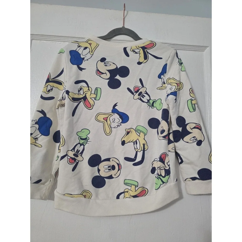 Disney‎ Mickey And Friends Sweatshirt Set Child Size 7